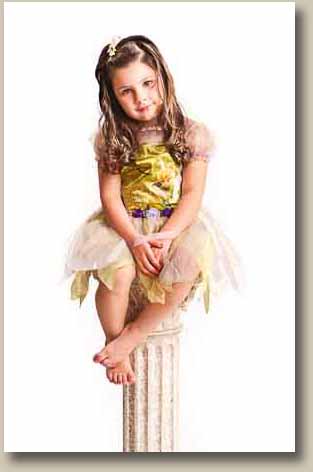 A fine art portrait of four children