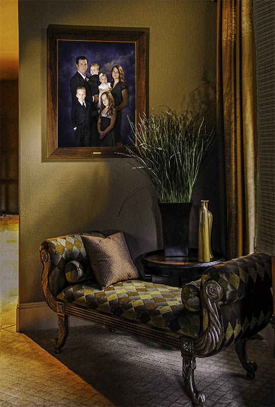 Installed Portrait from The Street Of Dreams