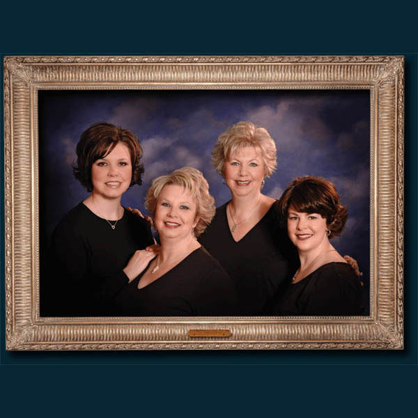 A fine art portrait of young woman