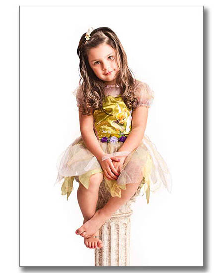 A fine art portrait of young woman