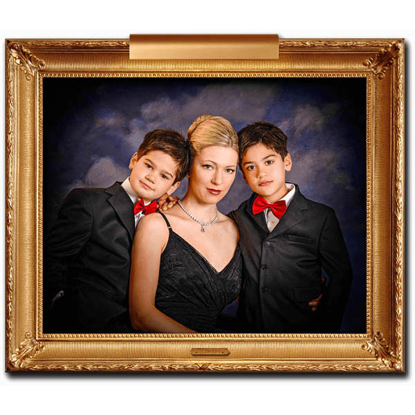 A fine art portrait of young woman