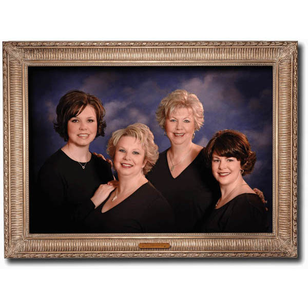 A fine art portrait of young woman