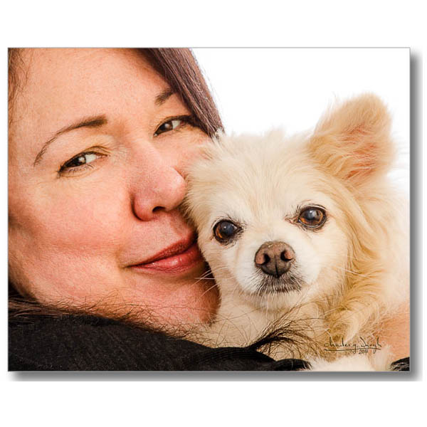 A fine art portrait of young woman