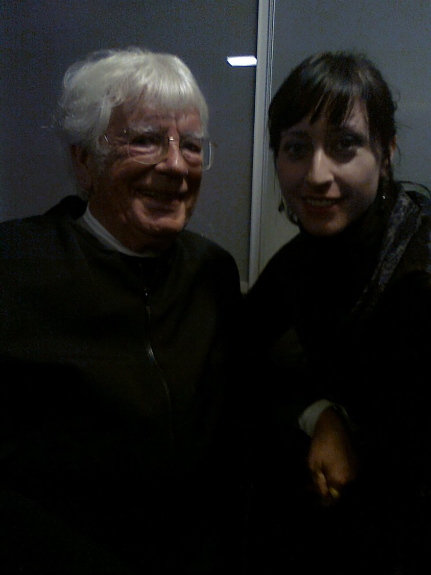 Lidia Vinyes Curtis with Helmut Rilling