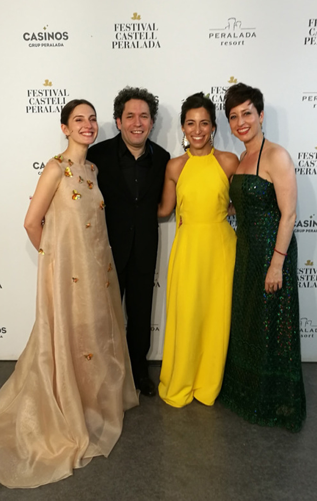 F.Mendelssohn’s Midsummer night’s dream with G.Dudamel, Maria Valverde and lovely Mechi Gancedo. 2019