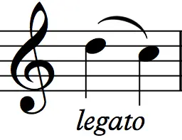 legato sau legatura de prelungire