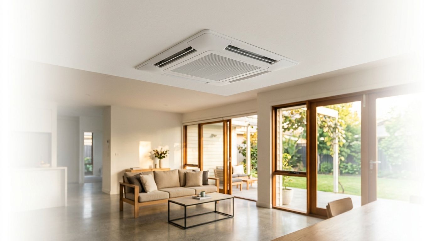 How a Ceiling Cassette Air Conditioner Works: Step by Step