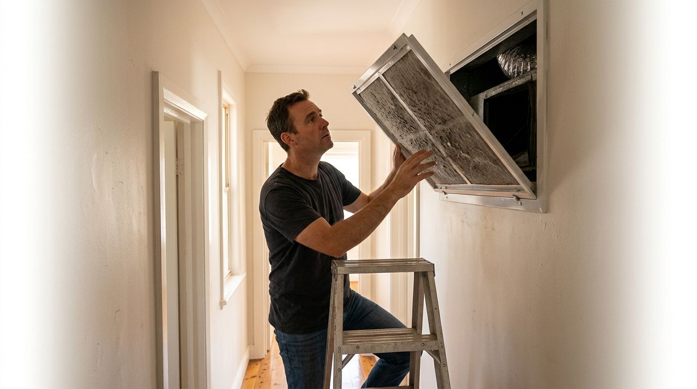 How to Clean Your Ducted Aircon Filter: Step-by-Step