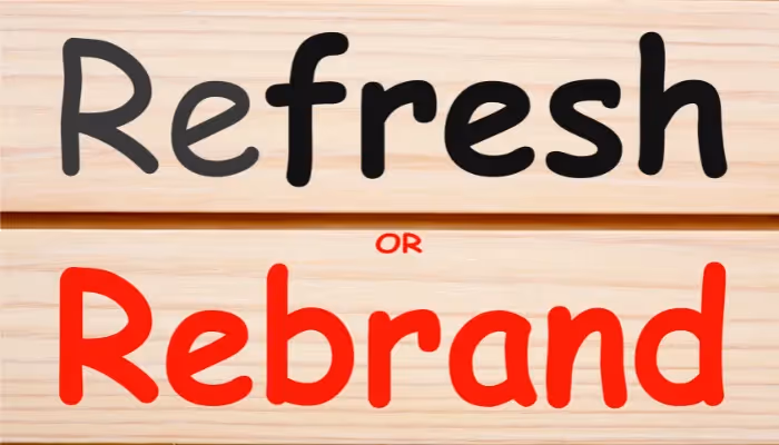 Key Differences Between Brand Refresh and Rebrand