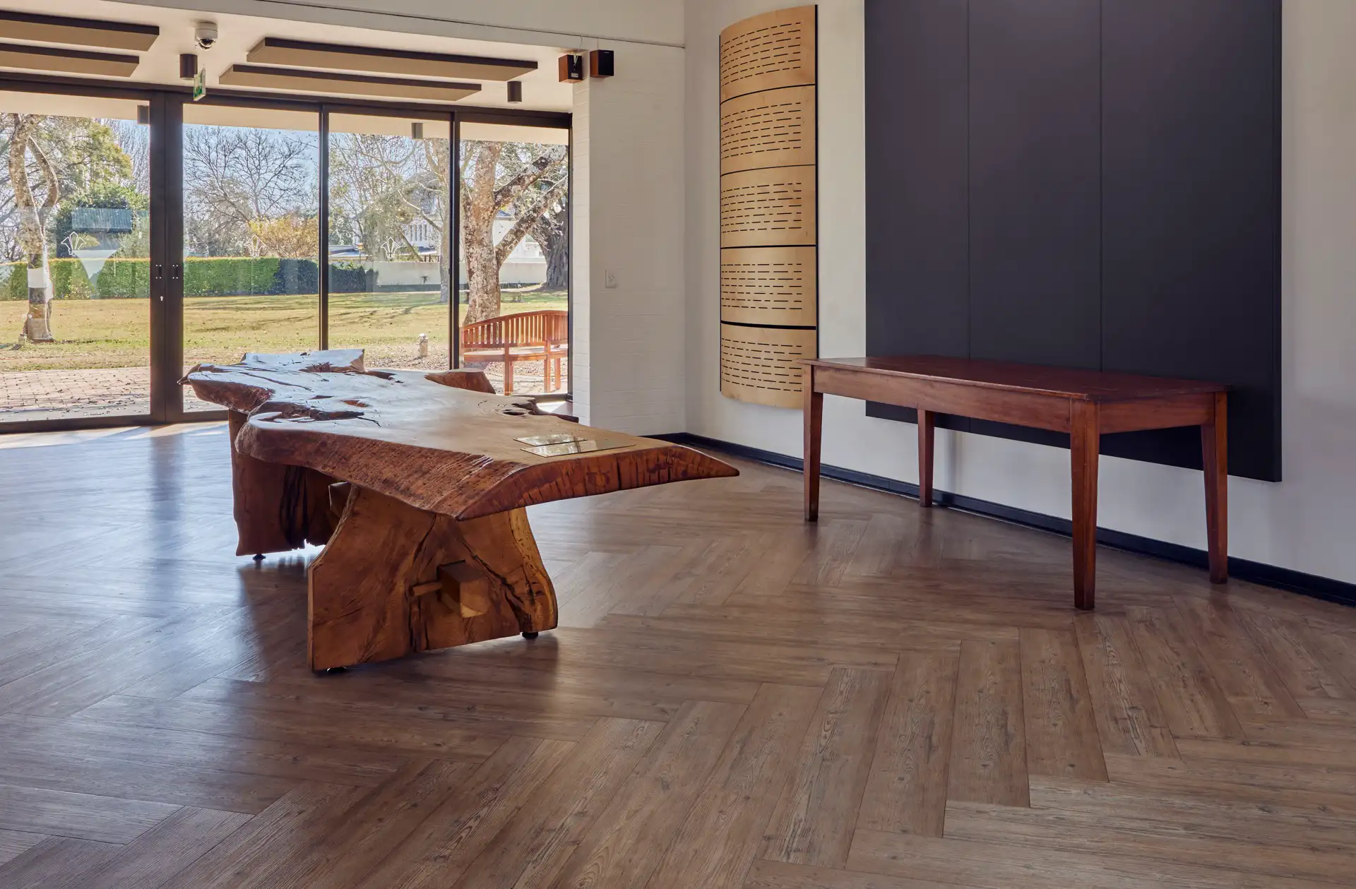 Installation of Syvlan - Pine LVT at Hilton College