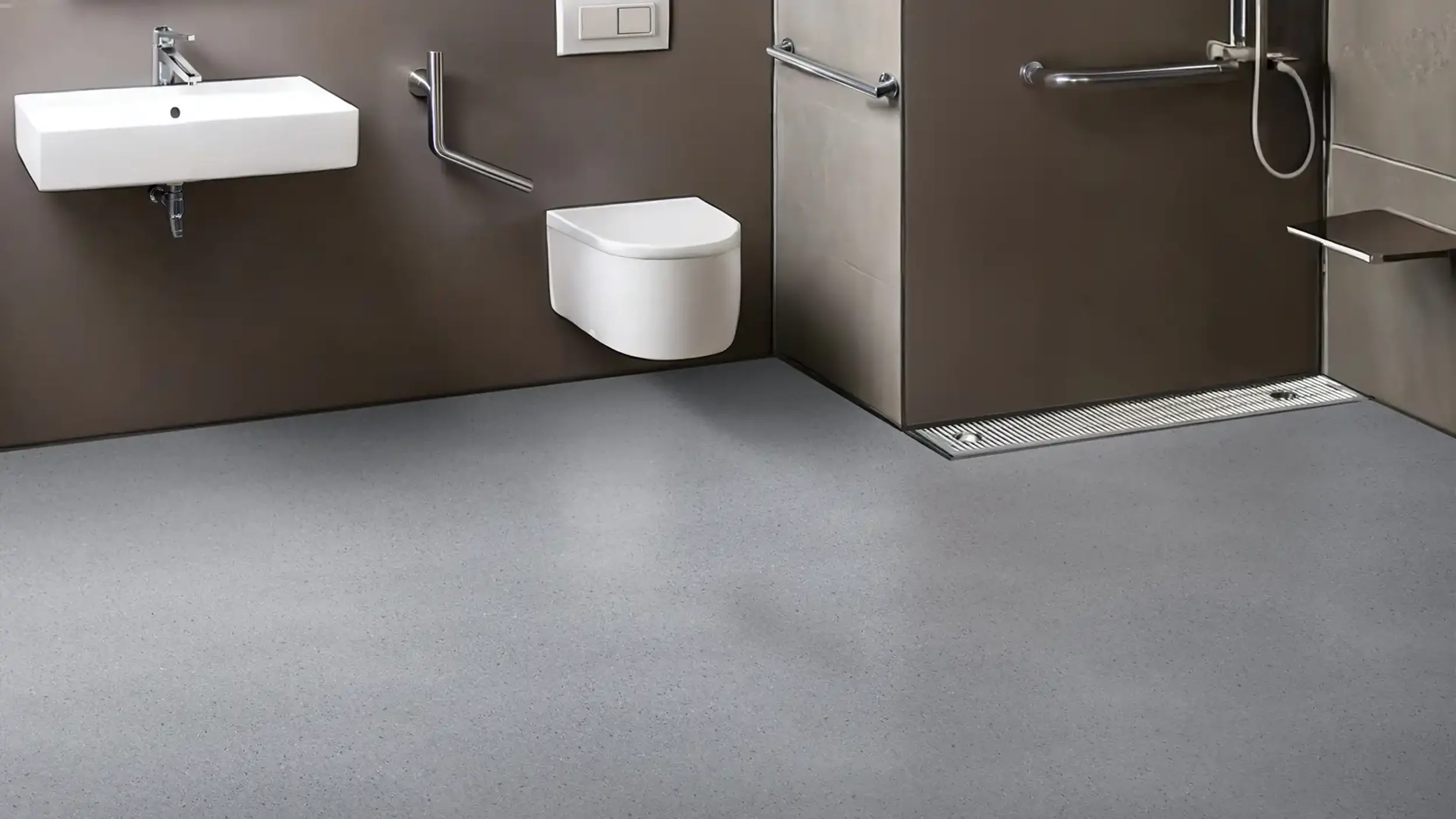 IQ Granit Safe-T | Slip-Resistant & Hygienic Vinyl Flooring