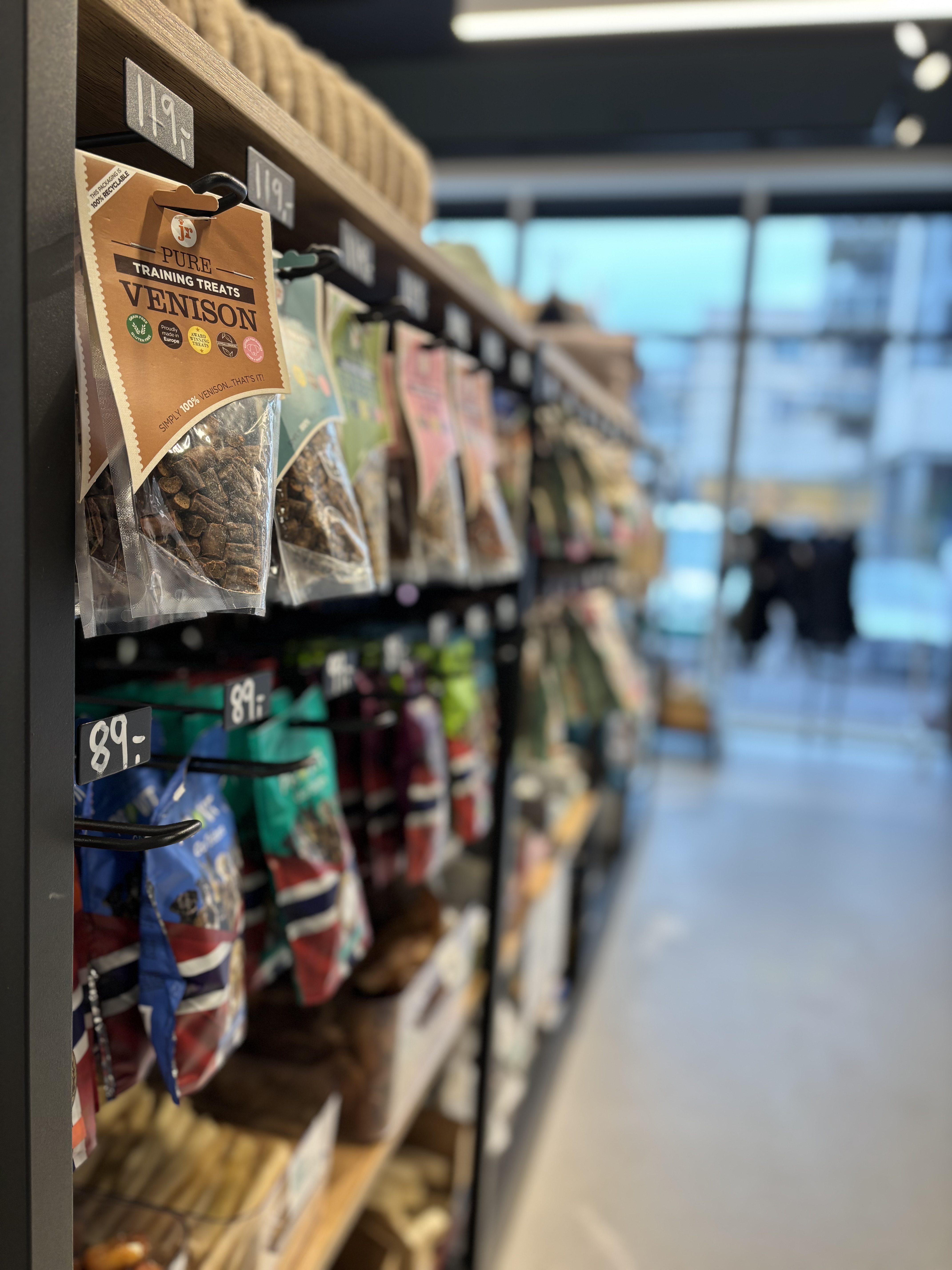 Godbiter og tyggeprodukter