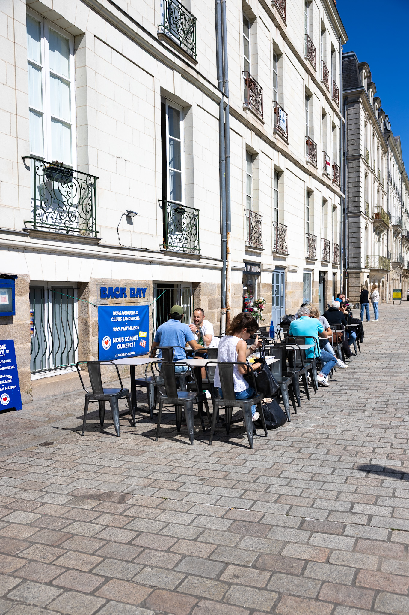 Terrasse extérieure de Back Bay