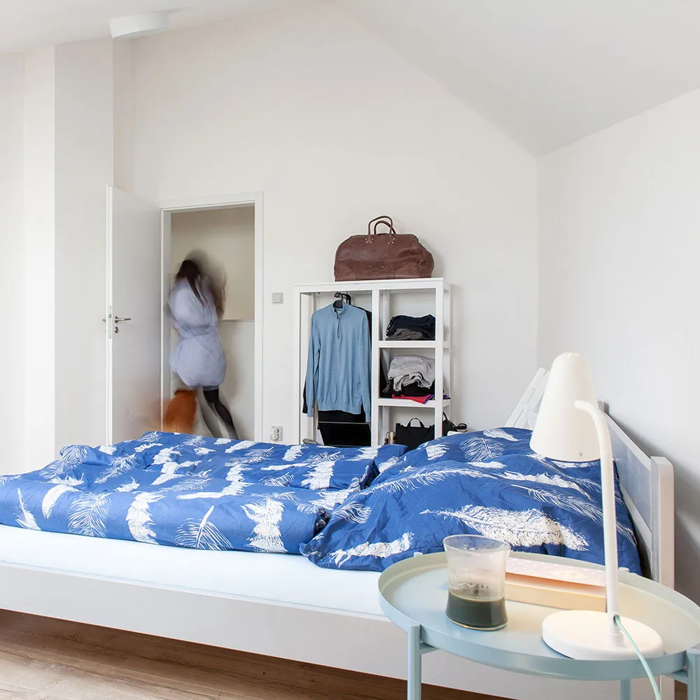 Ložnice s manželskou postelí