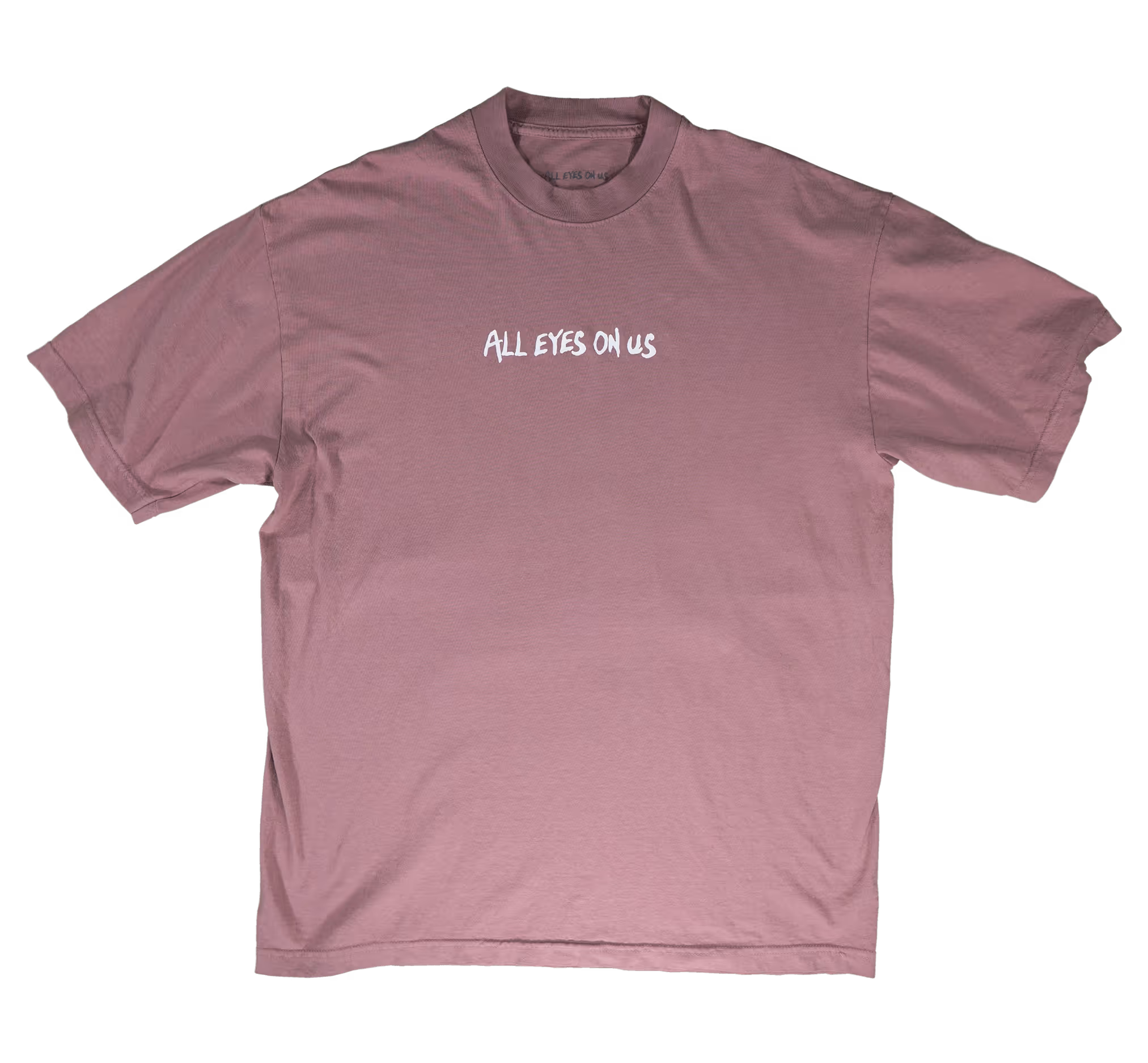 Los Angeles Apparel heavyweight t shirt mauve eyes 