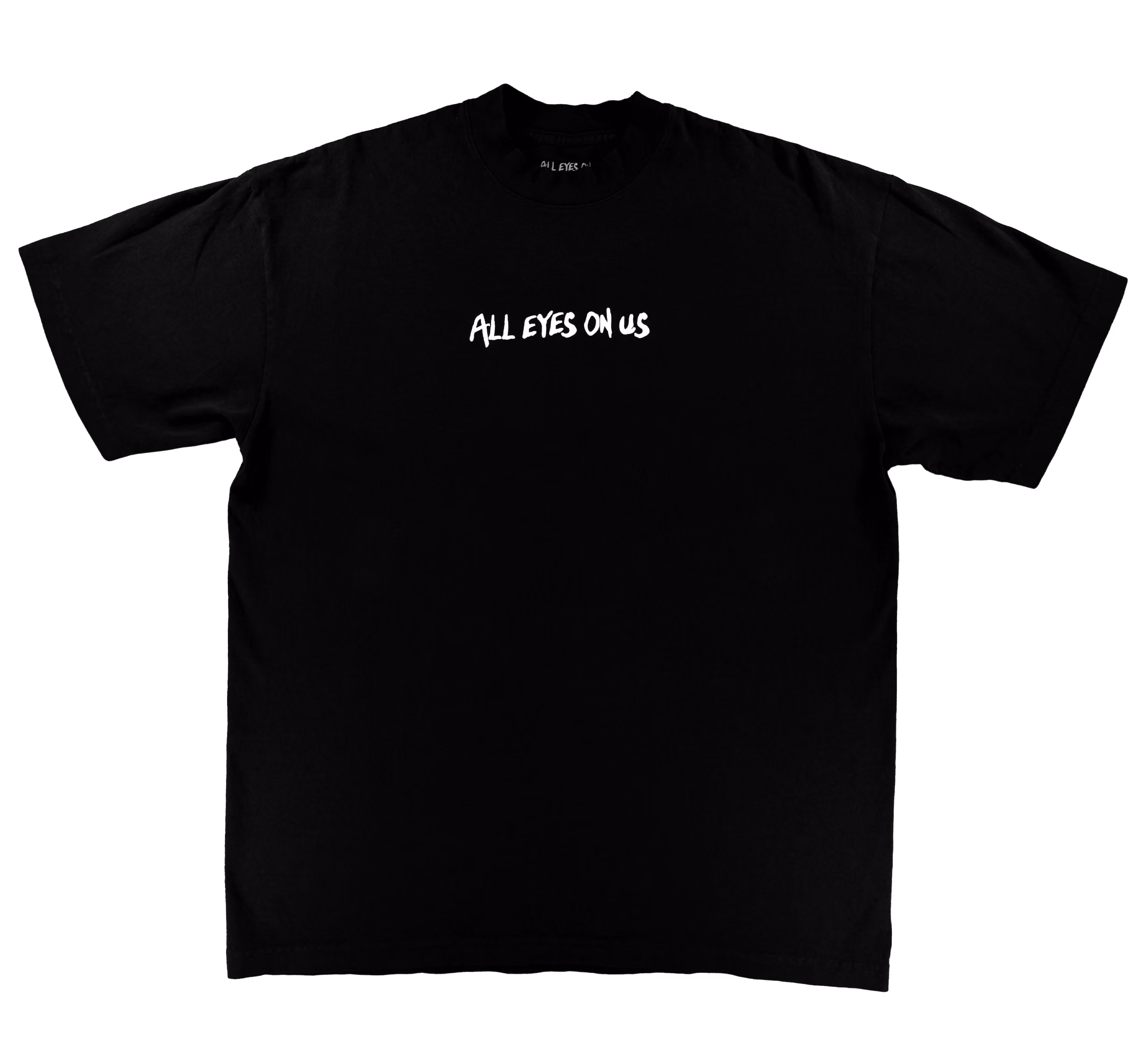 black t shirt eye graphic crying gold 