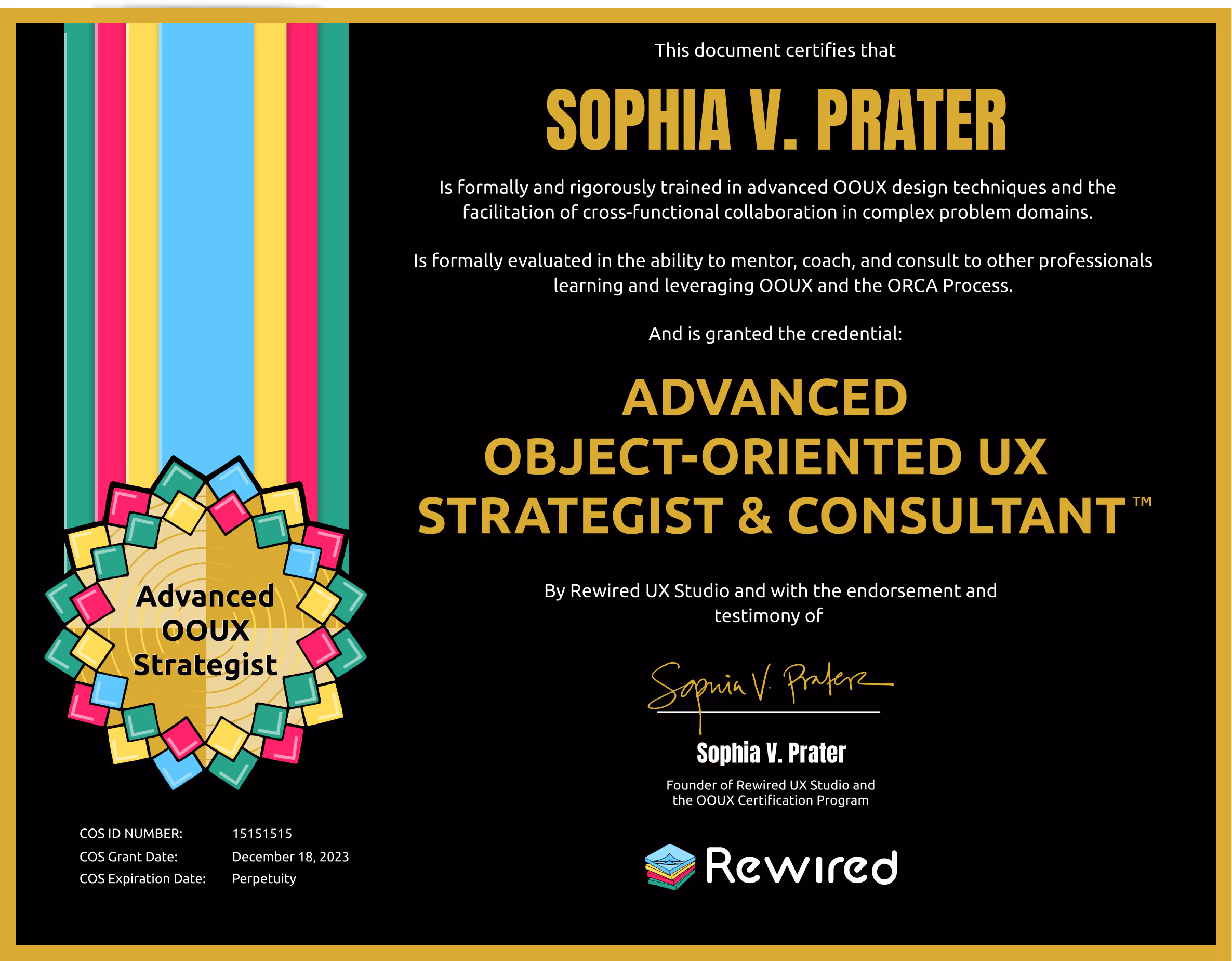 Sophia V. Prater