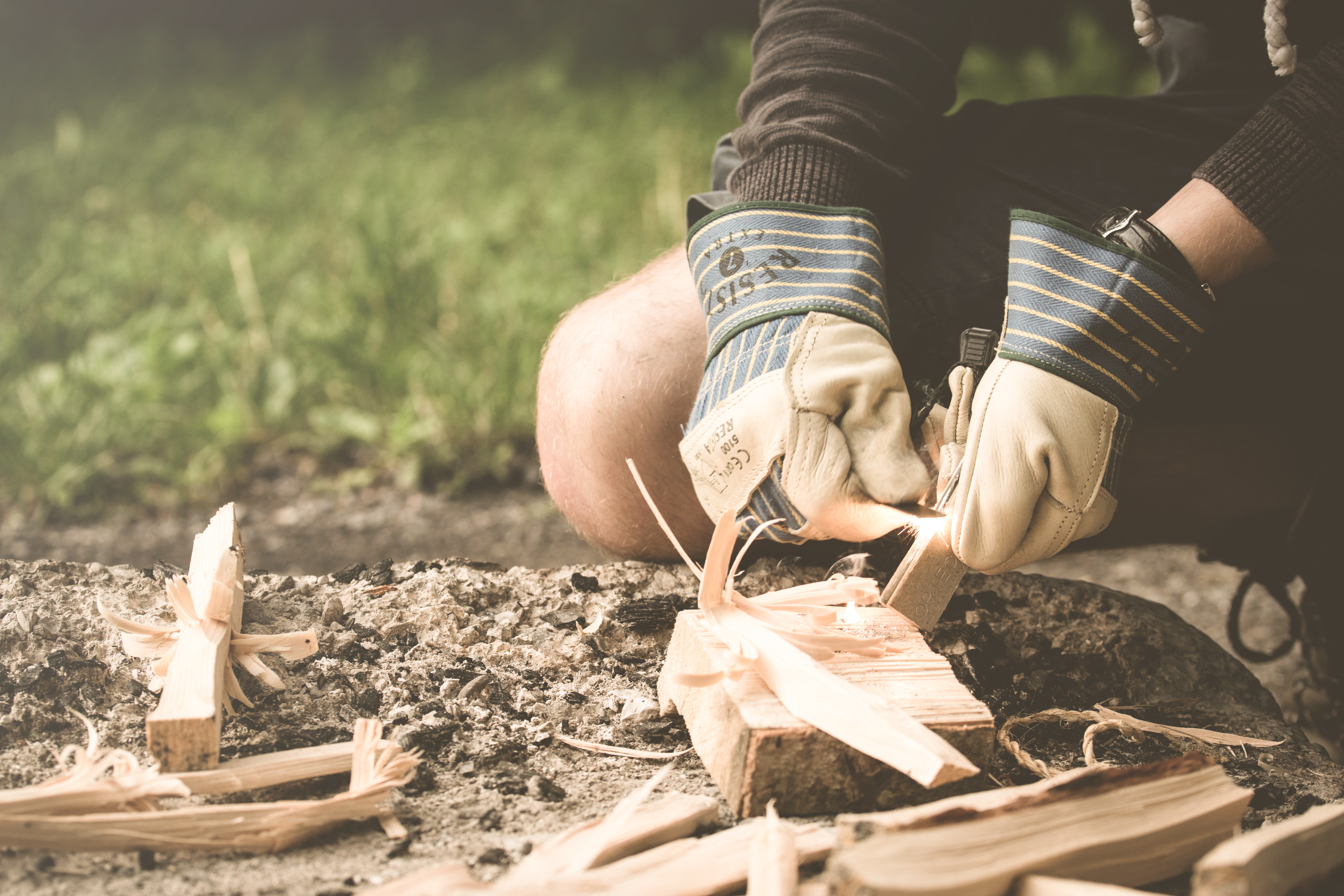 wood shavings 