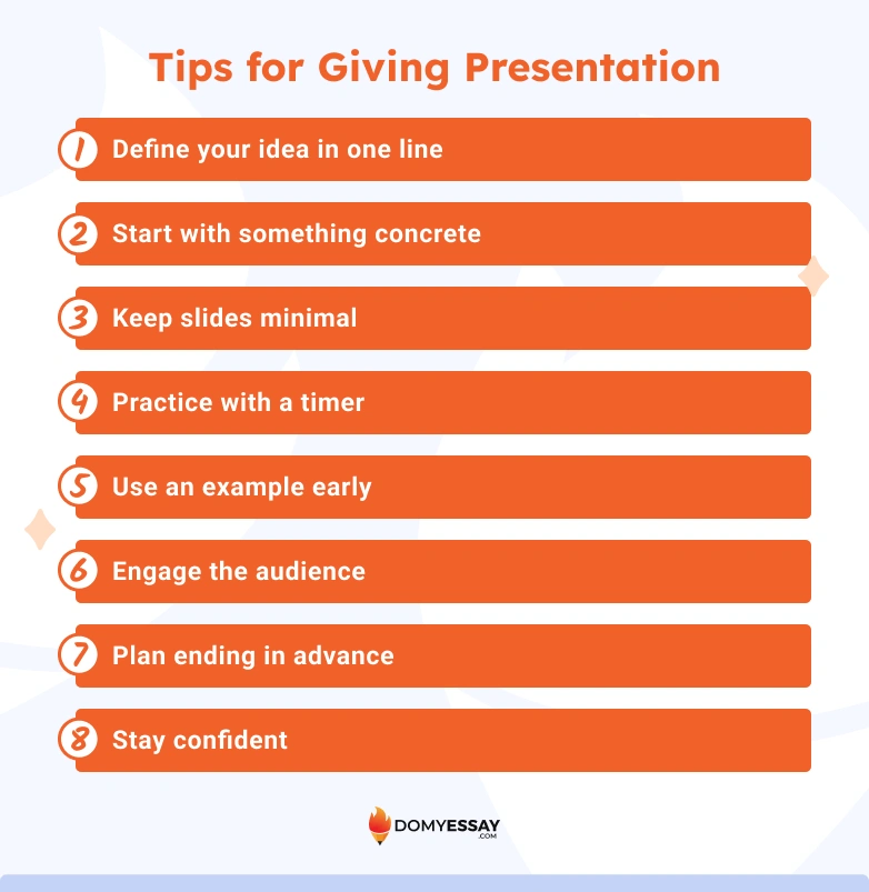 Tips for Giving Presentation