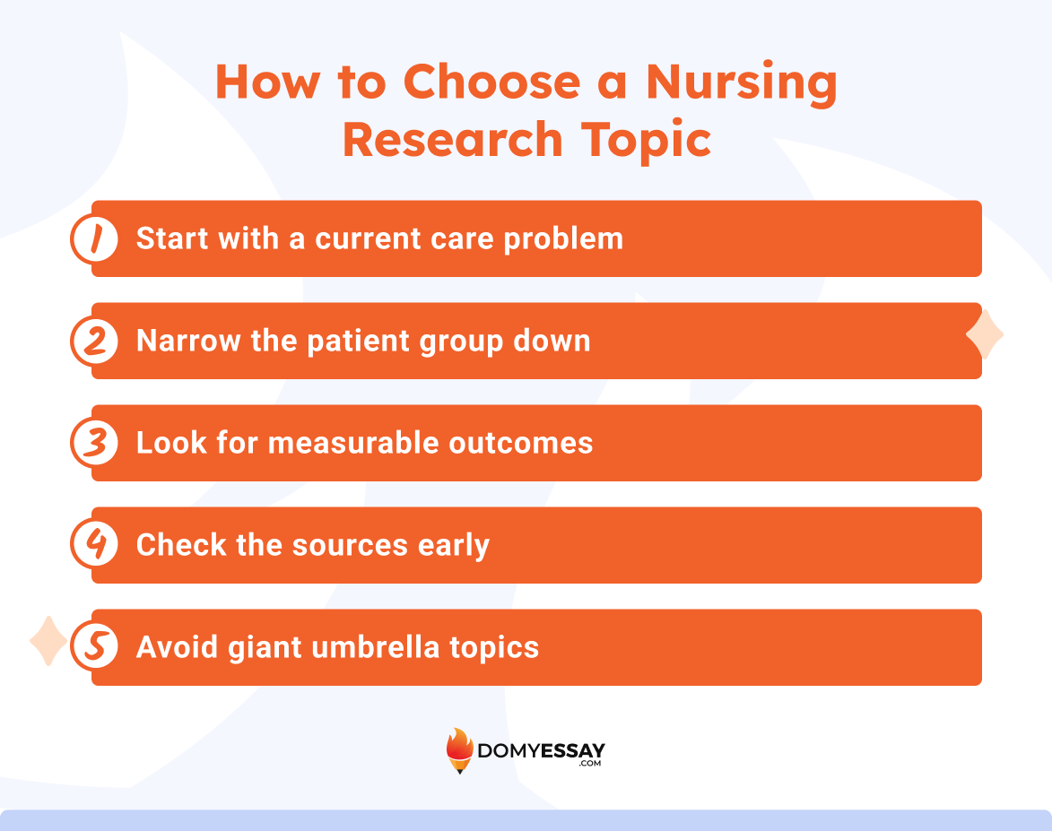 How to Choose a Nursing Research Topic