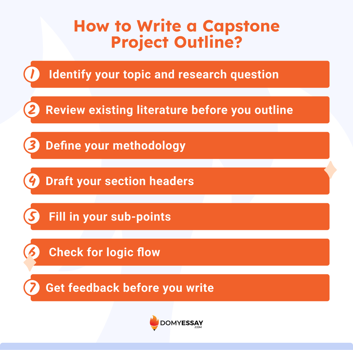 How to Write a Capstone Project Outline?