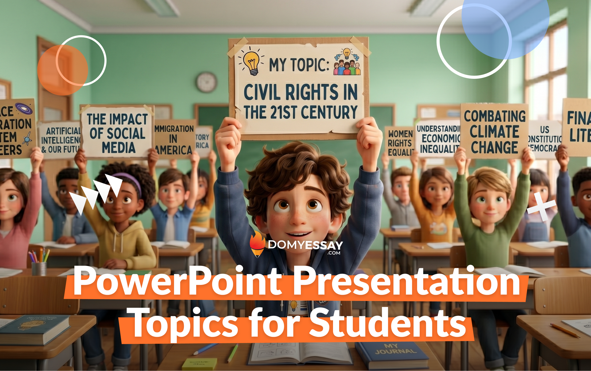 180 PowerPoint Presentation Topics for Students to Cover