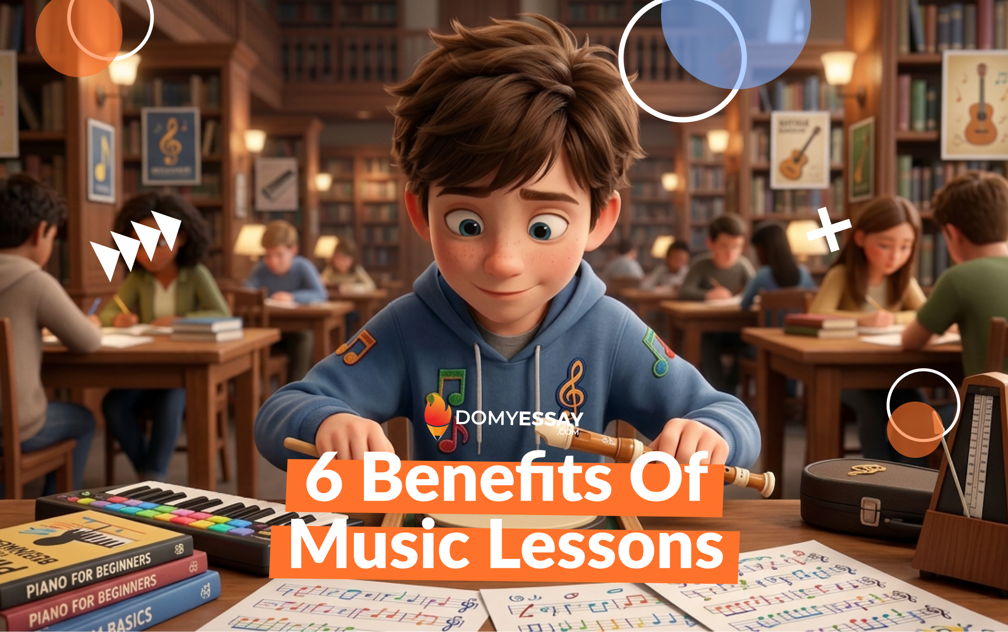 6 Benefits of Music Lessons for Children