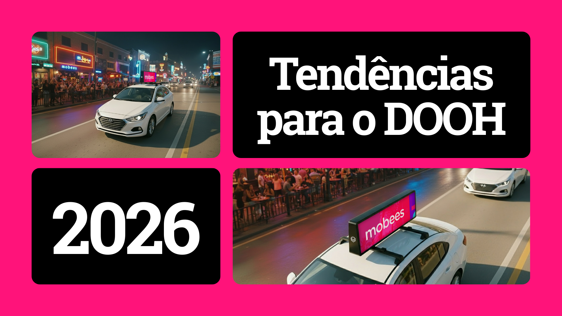 Tendências de DOOH para 2026 no Brasil: o novo horizonte da mídia out of home