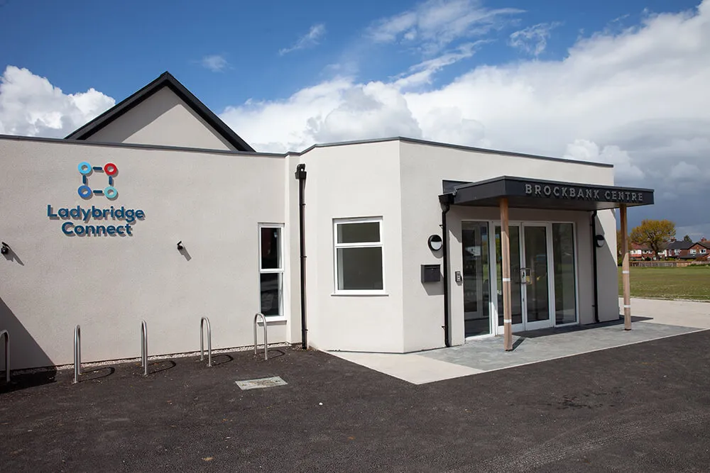 The Brockbank Centre building in Cheadle Hulme