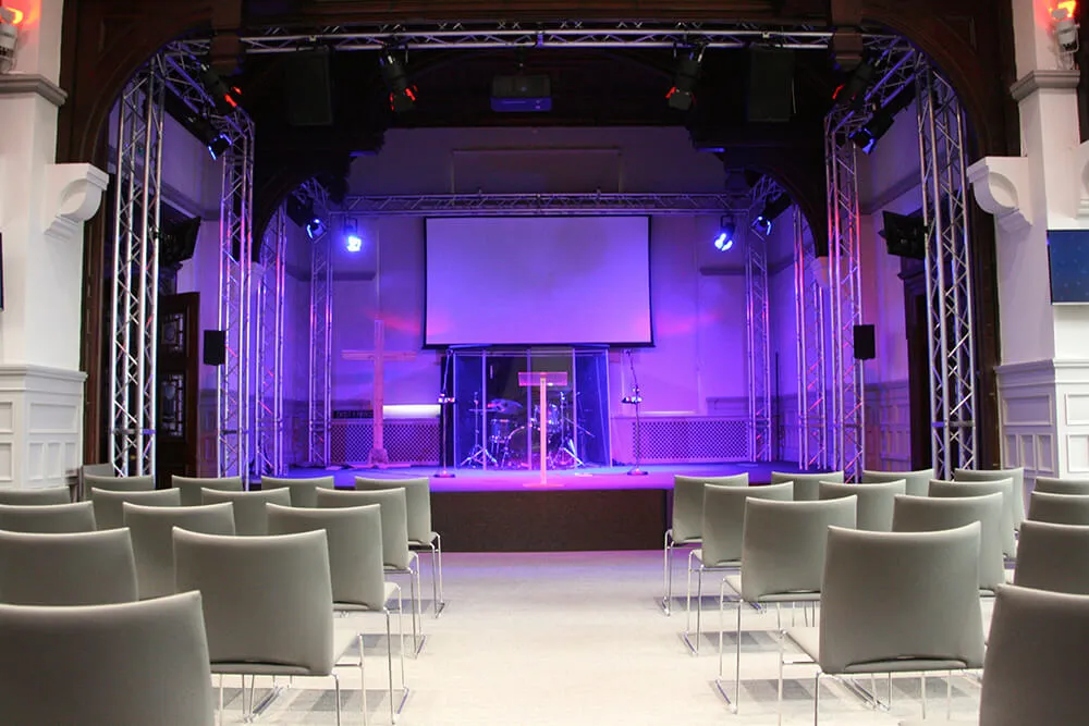Inside the Pavilion in Cheadle Hulme