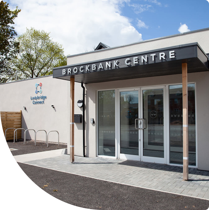The Brockbank Centre entrance at Ivy Church Cheadle Hulme