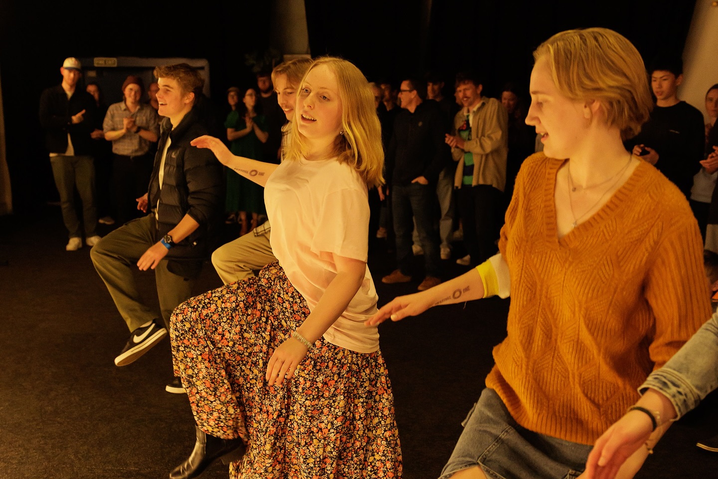 May be an image of 5 people and people dancing