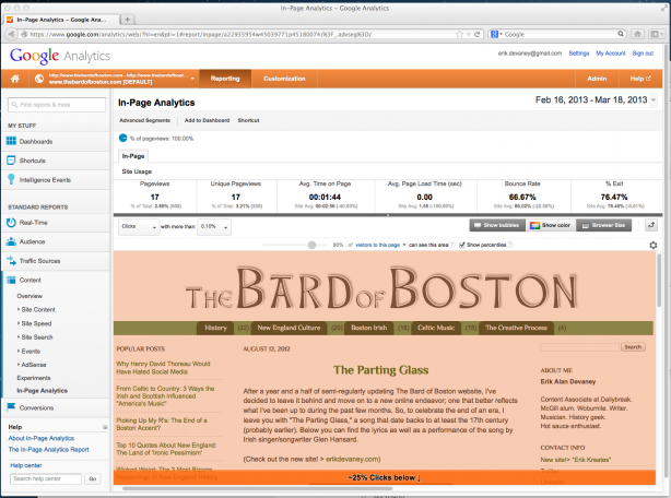 An overlay of browser window sizes on your site