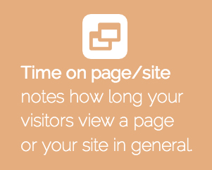 Time on page website