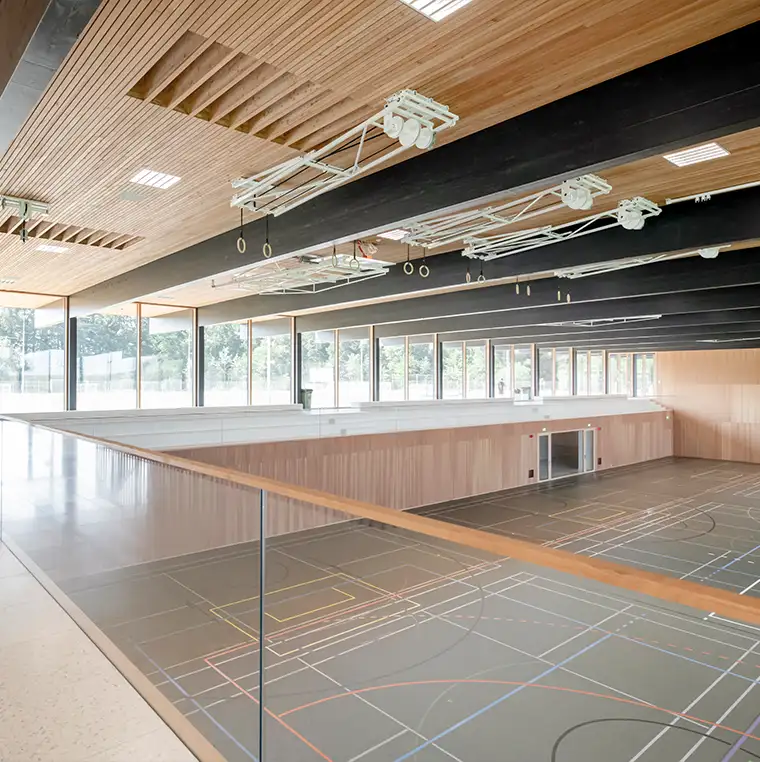 Dreifachsporthalle, Hinwil