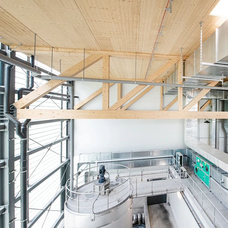 Gebäude Biomasse, Bern