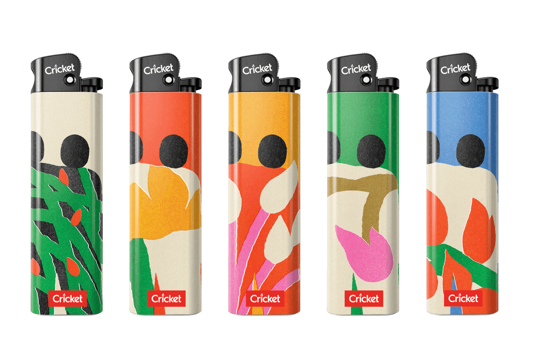2024 Collab with Oyow: Fireworks | Cricket Flint Original Lighter