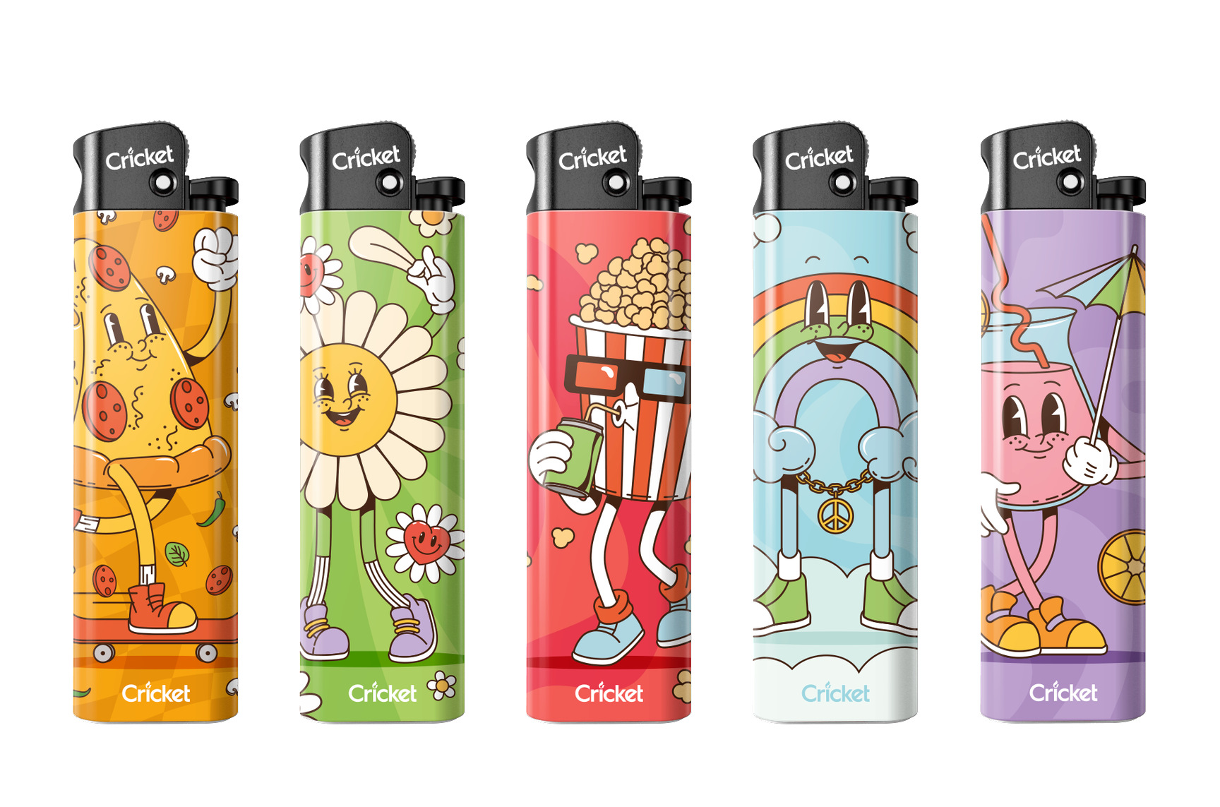Hippie Vibes limited-edition Cricket lighter collection