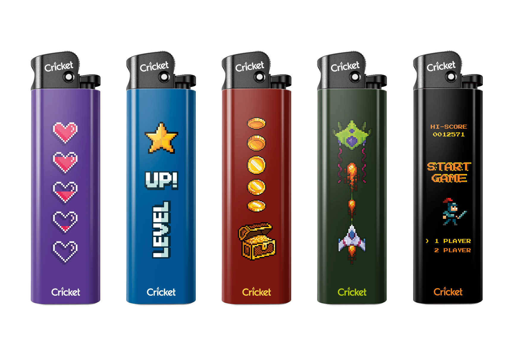 Arcade limited-edition Cricket lighter collection