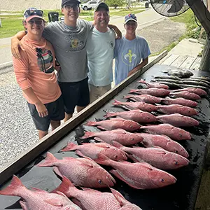louisiana red snapper fishing charter