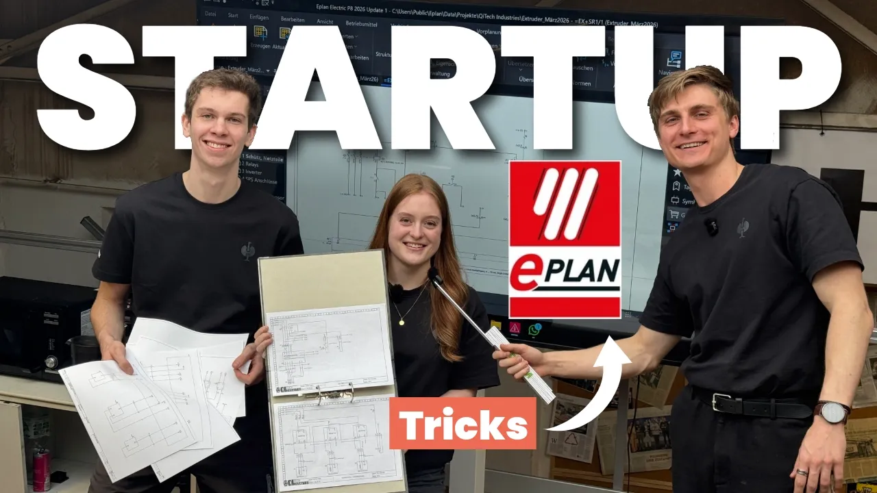 We are now officially partnering with EPLAN and will show you on YouTube how we use this industry standard in our work.