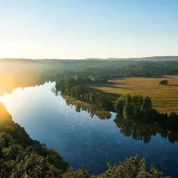 Cingle de Trémolat vu depuis La Métairie – photographie GRAPHYT