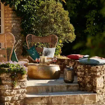 Apéritif sur la terrasse de La Métairie – photographie GRAPHYT