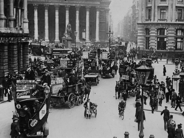 Royal Exchange in 1914