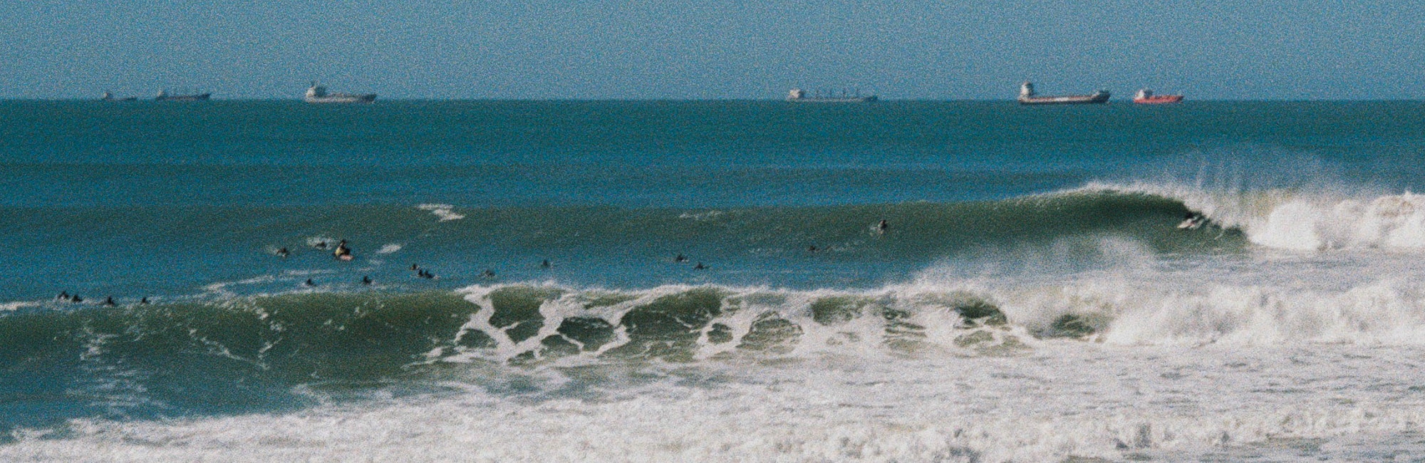 crowded day in morocco's crown jewel wave