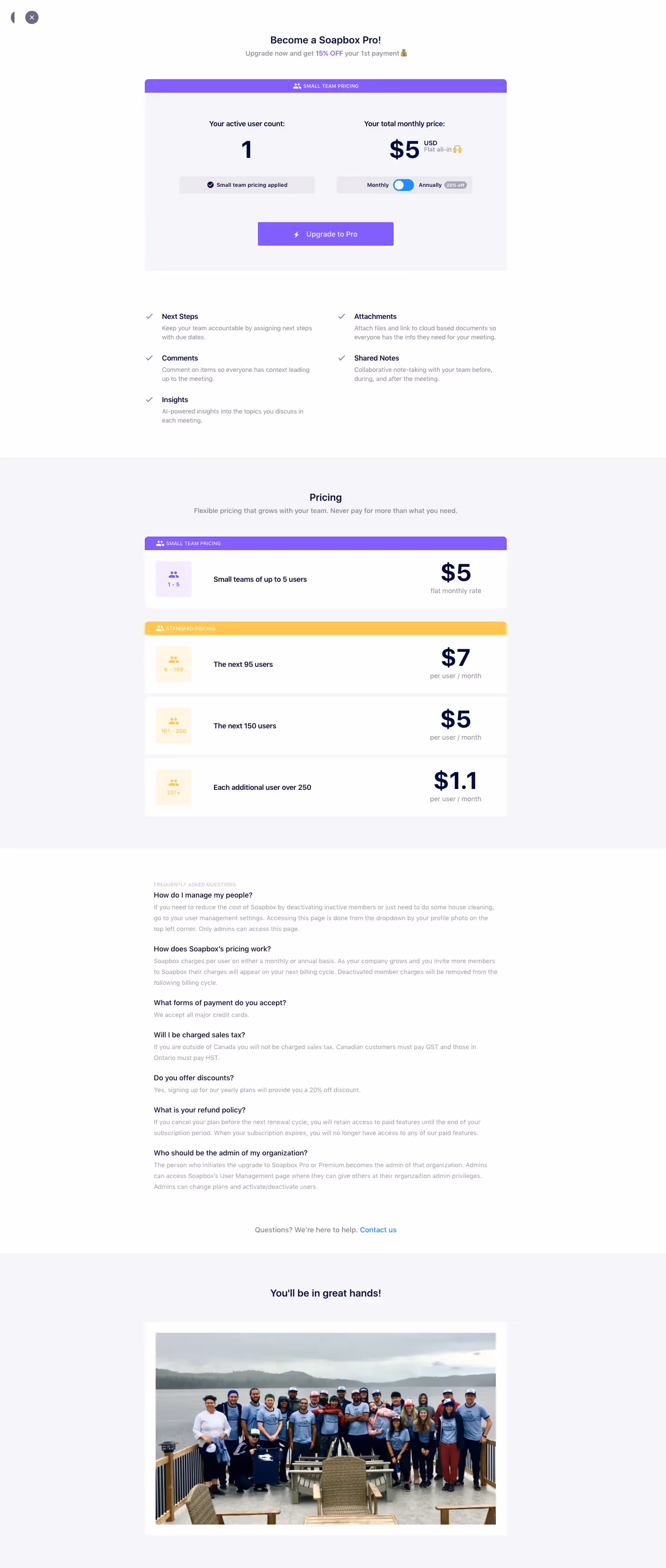 Soapbox Upgrading Flow