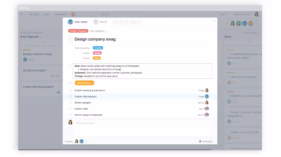 Asana Video Tour