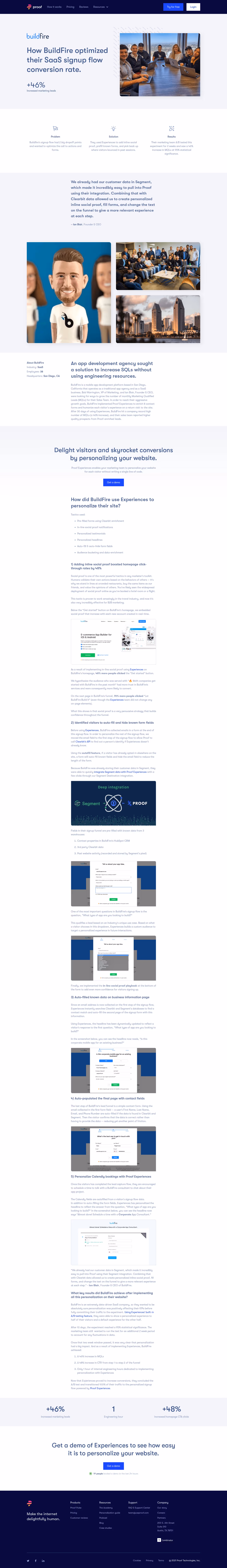 Proof Customer Stories