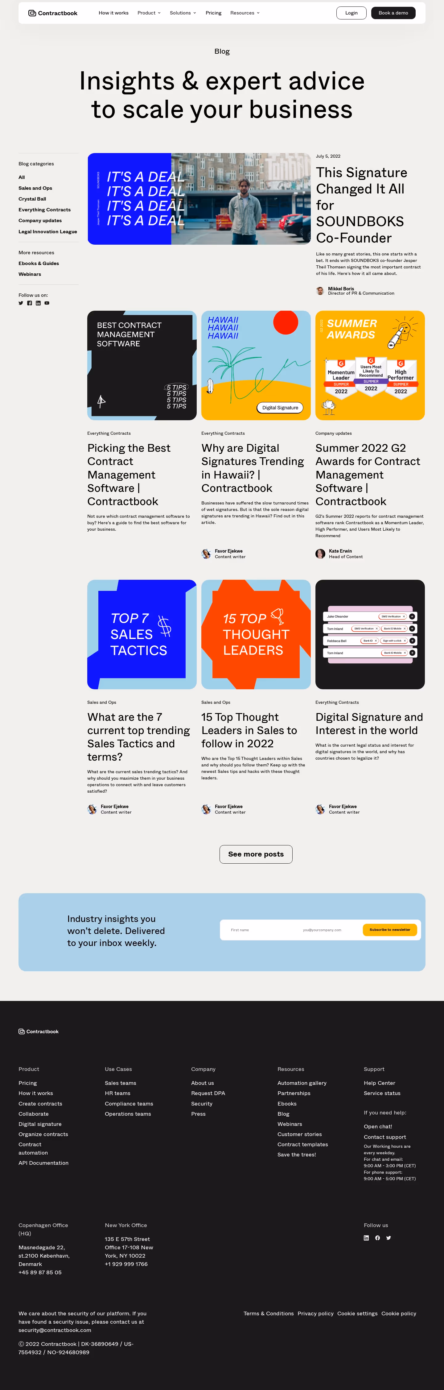 Contractbook Blog Feed