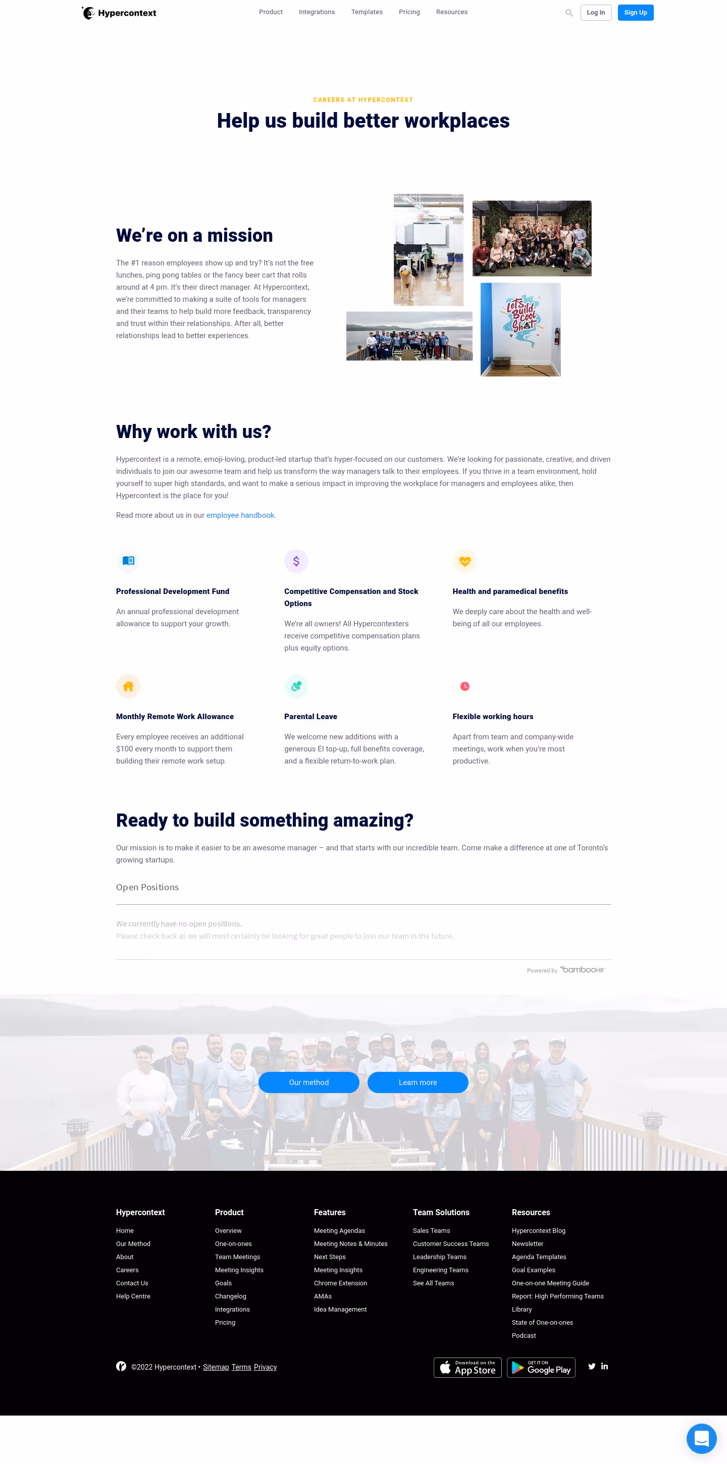 Hypercontext oapbox Careers Page